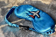 Mulberry Sleep Mask - Fly Away (Blue) - PEDRO'S BLUFF - New Zealand Leather Bags & Accessories