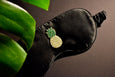 Mulberry Sleep Mask - Tropics (Black) - PEDRO'S BLUFF - New Zealand Leather Bags & Accessories