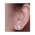 Pedro Stud Earrings - Silver