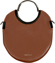 Vongole Circle Tote - Chestnut - PEDRO'S BLUFF - New Zealand Leather Bags & Accessories