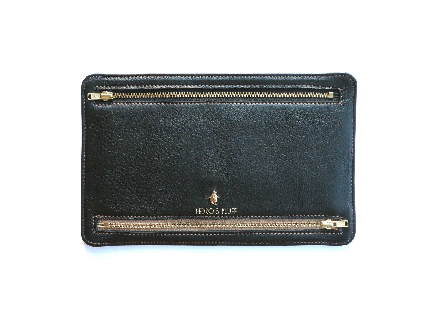 Globehopper Wallet - Black Beauty - PEDRO'S BLUFF - New Zealand Leather Bags & Accessories