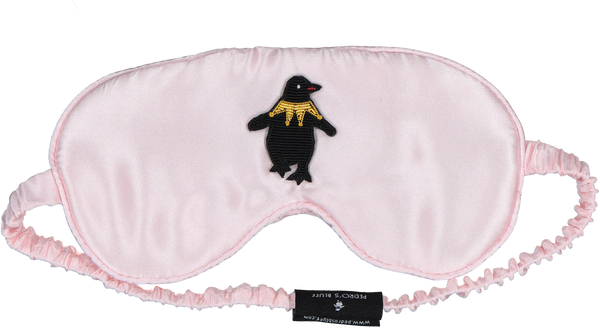 Mulberry Sleep Mask - Pedro (Pink) - PEDRO'S BLUFF - New Zealand Leather Bags & Accessories