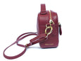 Peregrine Crossbody Bag - Burgundy - PEDRO'S BLUFF - New Zealand Leather Bags & Accessories