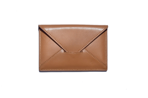 Envelope Cardholder - Tan - PEDRO'S BLUFF - New Zealand Leather Bags & Accessories